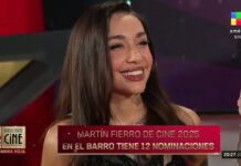 Maria Becerra celebra su primer Martín Fierro por 7 vidas